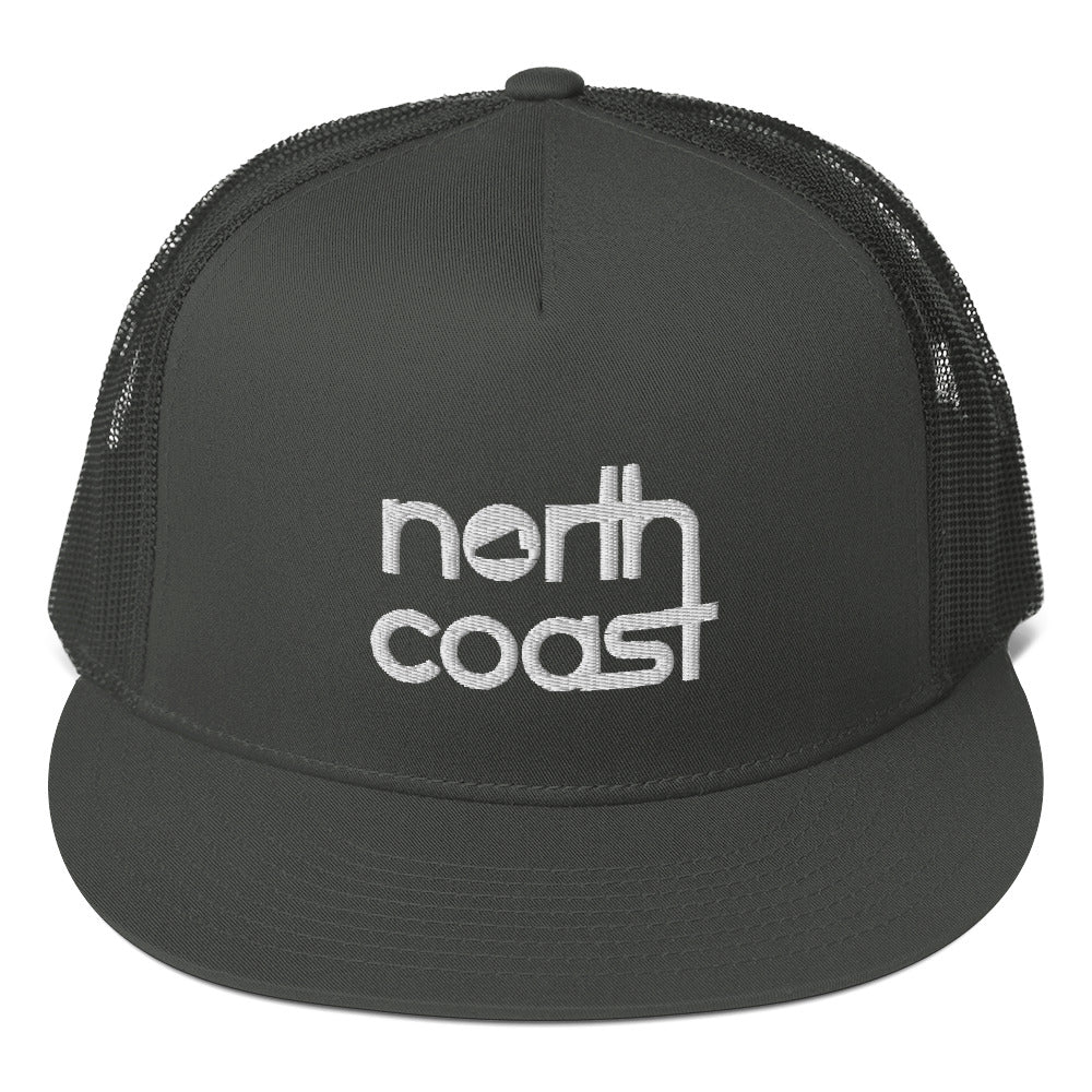North Coast Trucker Cap (White Embroidery)