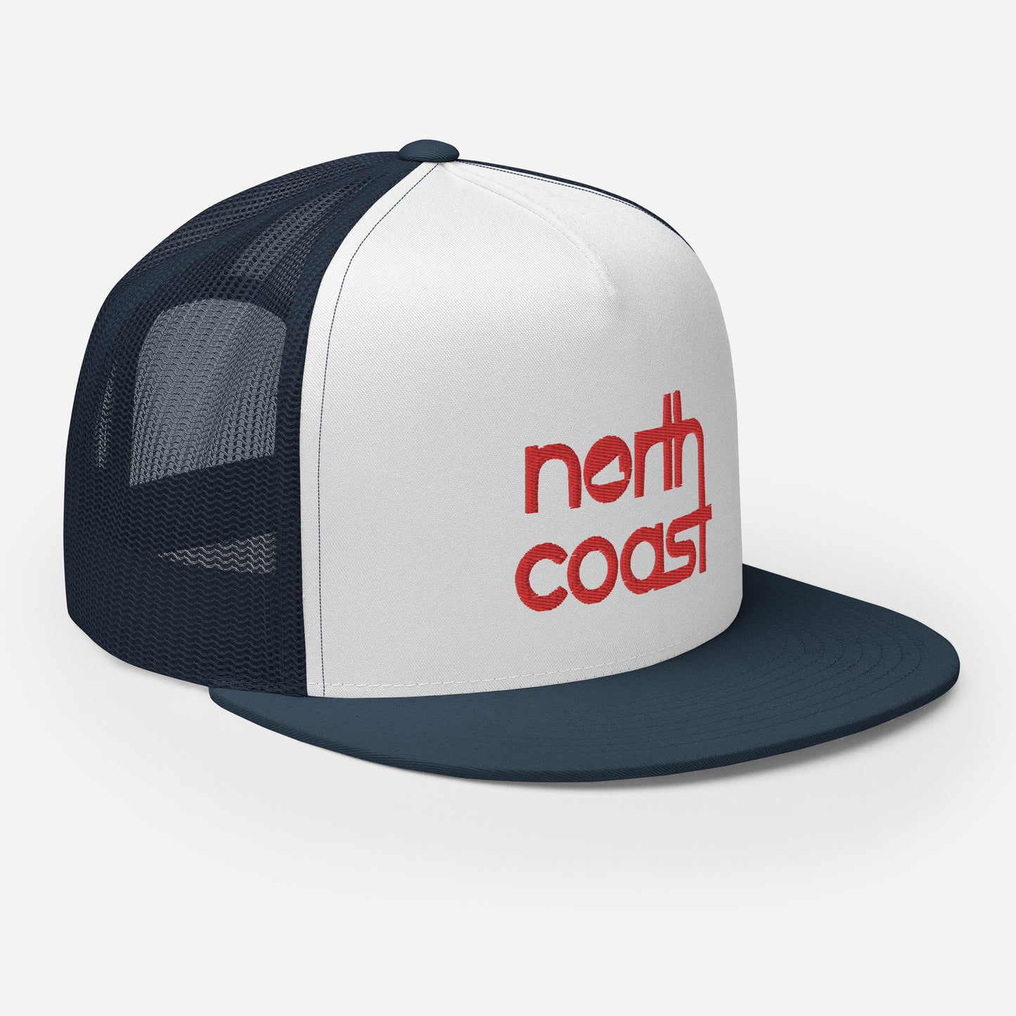 North Coast Trucker Cap (Red Embroidery)