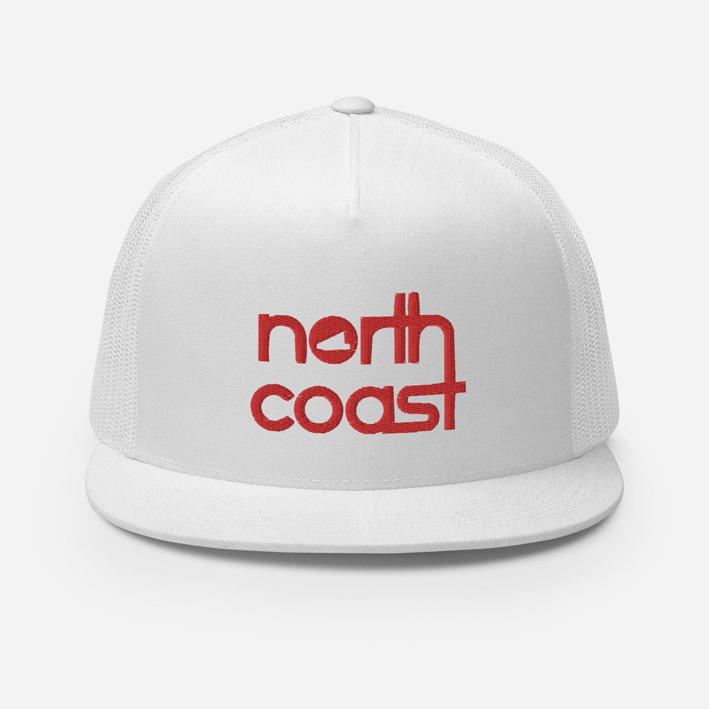North Coast Trucker Cap (Red Embroidery)