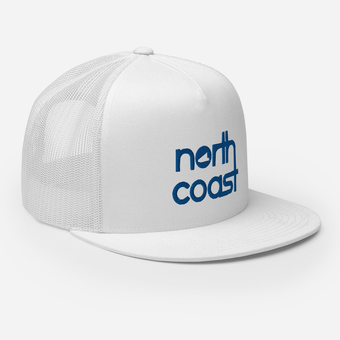 North Coast Trucker Cap (Blue Embroidery)