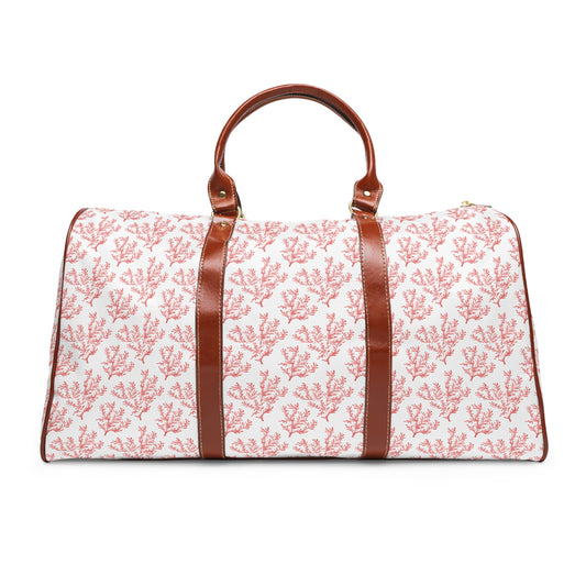 Coral Pattern Travel Bag