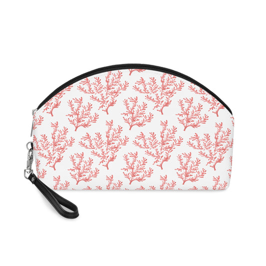 Coral Pattern Makeup Bag