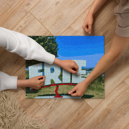 Iconic Erie Sign Jigsaw Puzzle