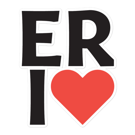 Erie Love Sticker