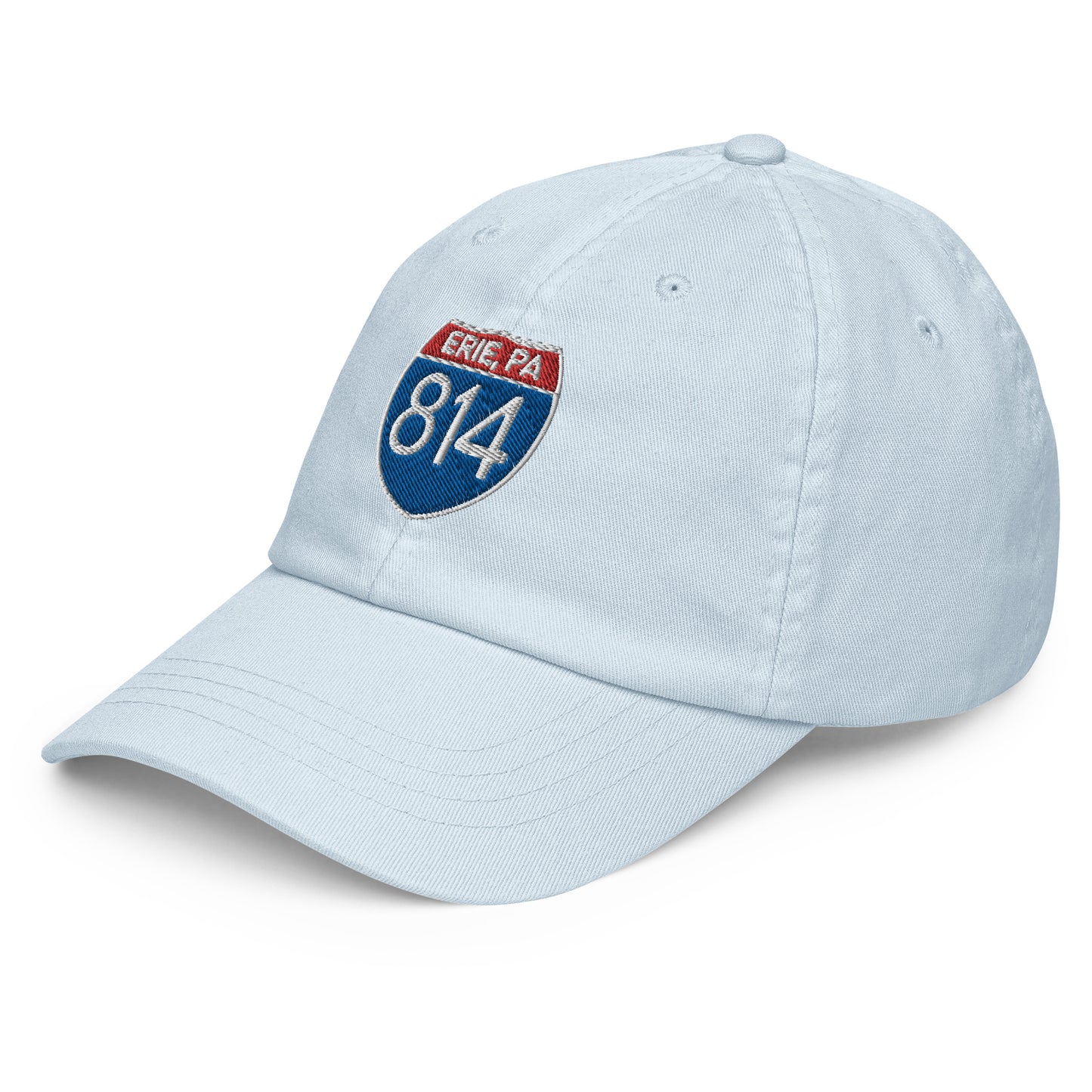 Interstate 814 Embroidered Pastel Hat