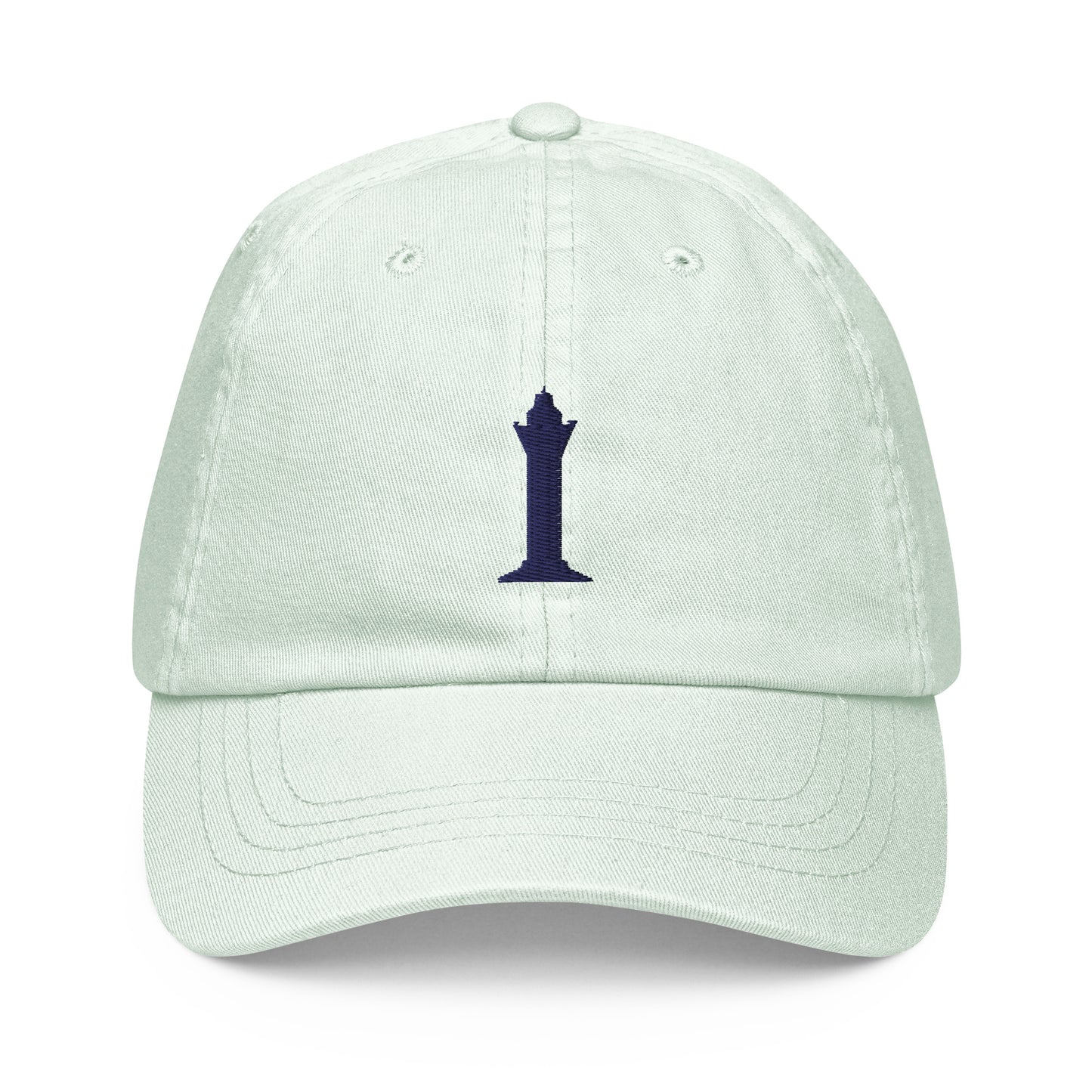 Embroidered Tower Pastel Hat