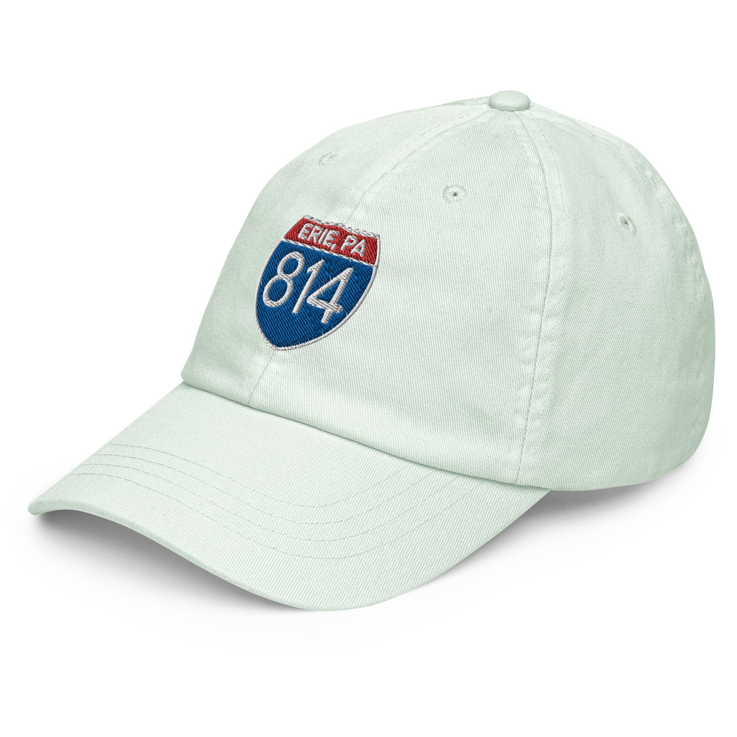 Interstate 814 Embroidered Pastel Hat