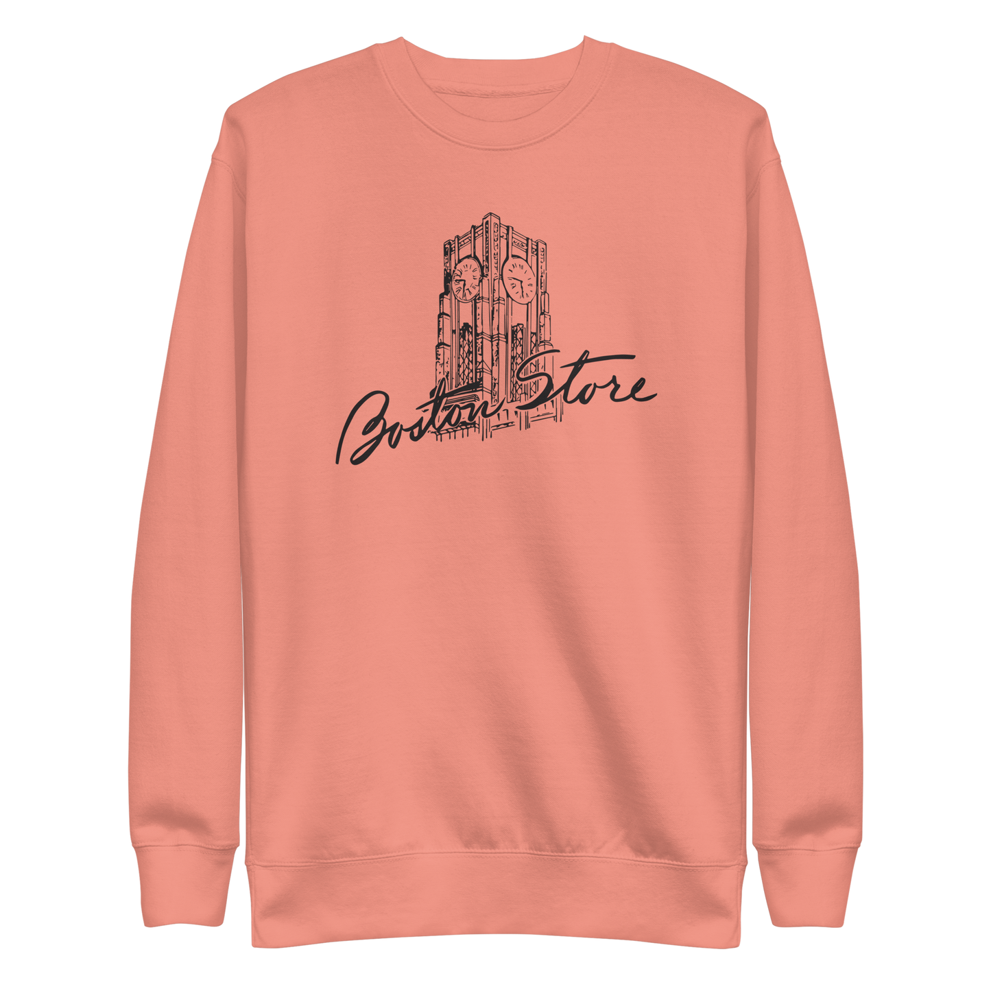 Boston Store Unisex Sweatshirt (Black Print)