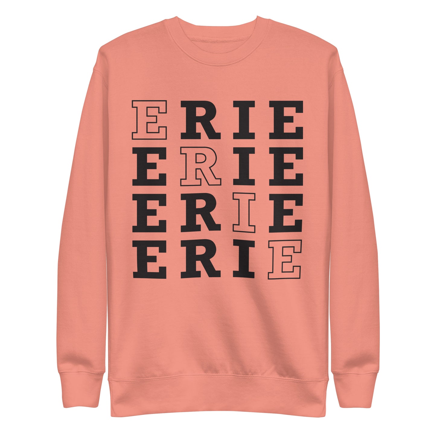 4 Erie Unisex Sweatshirt (Black Print)