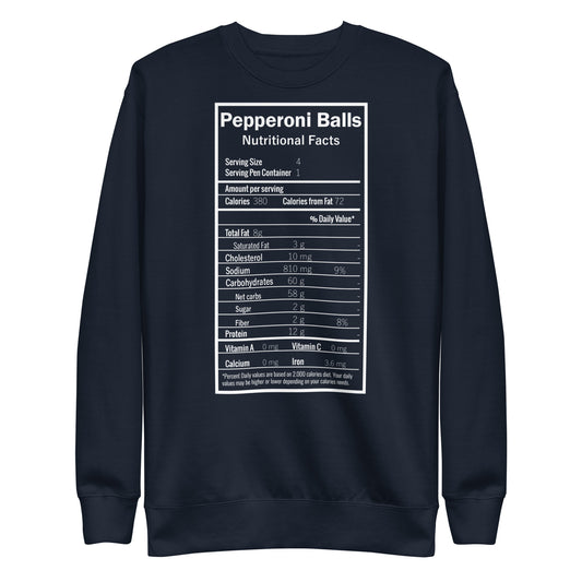 Pepperoni Balls Unisex Sweatshirt