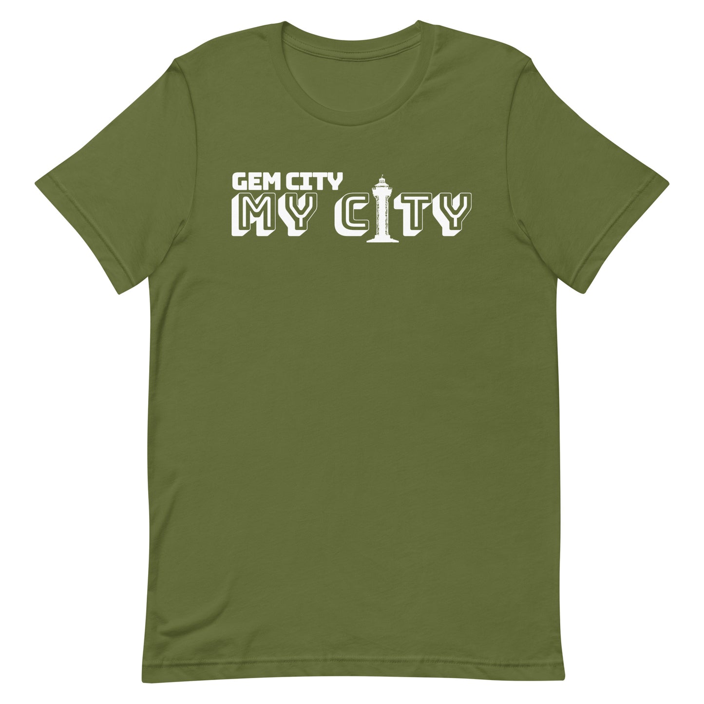 Gem City | My City Unisex Tee (White Print)
