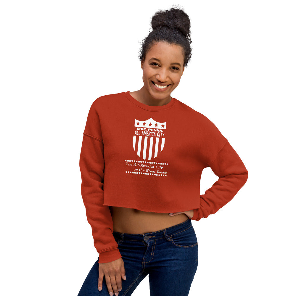 Erie All American City Women’s Crop Sweatshirt